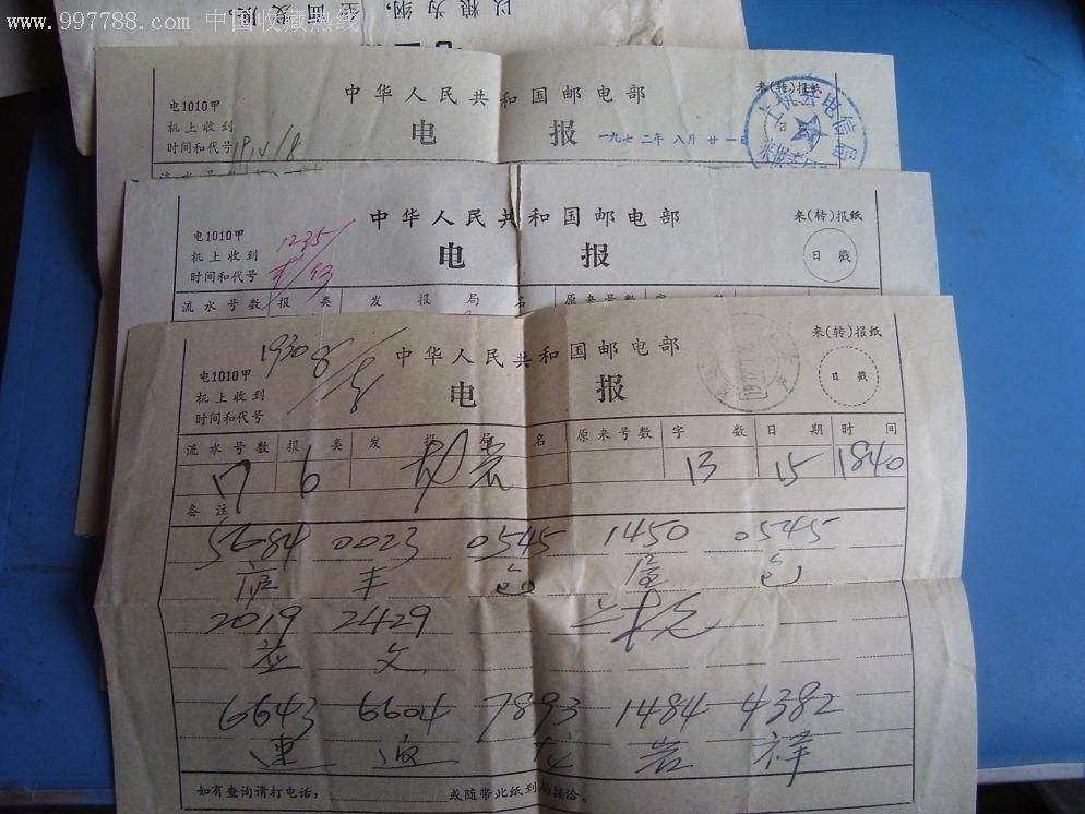 包含电报的词条