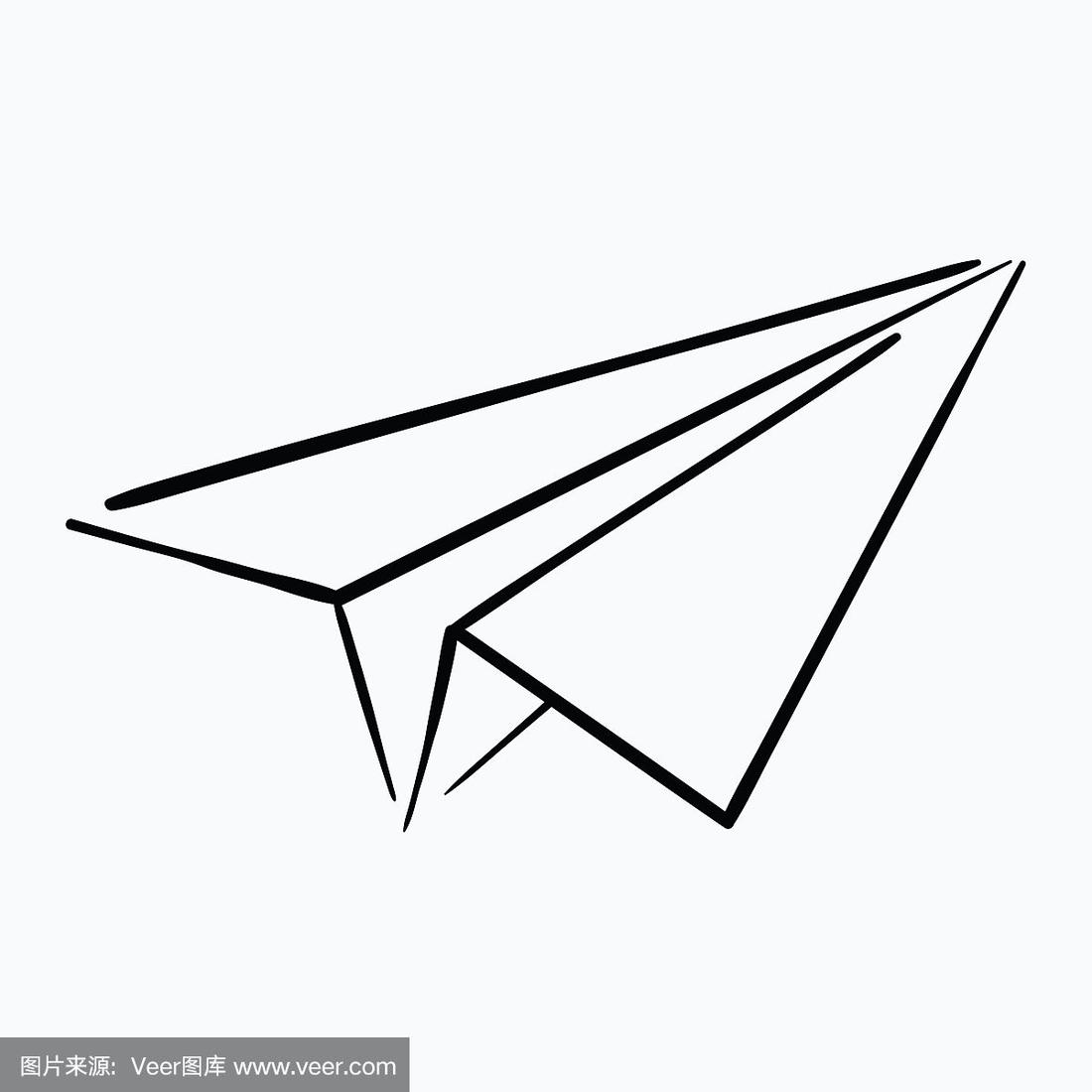 [纸飞机怎么画]立体纸飞机怎么画