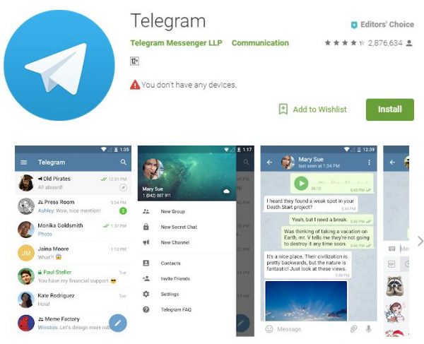 [Telegram界面]telegram界面内容