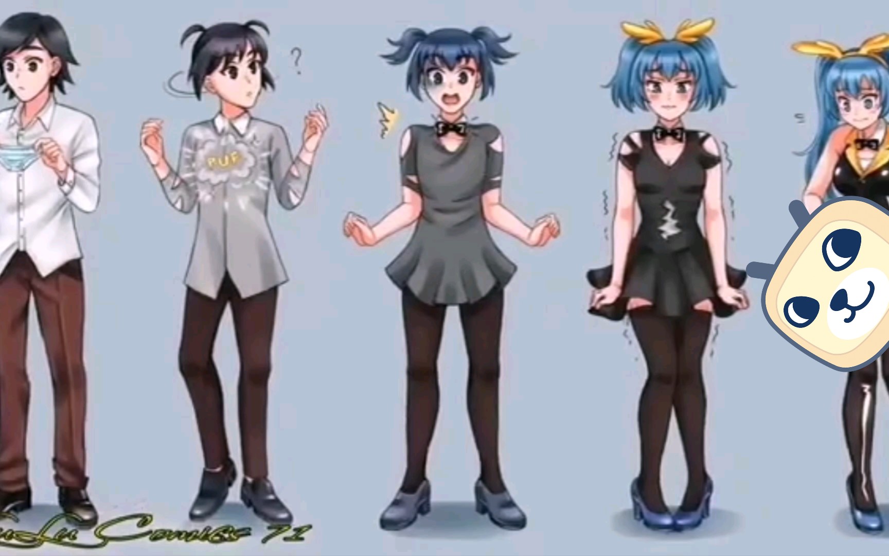 TG动画变身机器2-男生变成女生TG动画变身机器