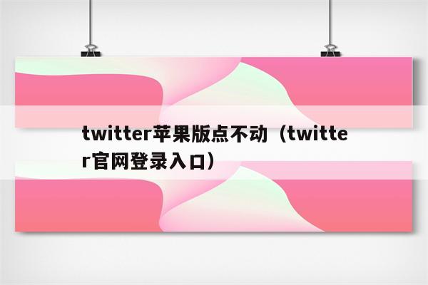 苹果手机怎么登陆twitter-苹果手机怎么登陆19216811
