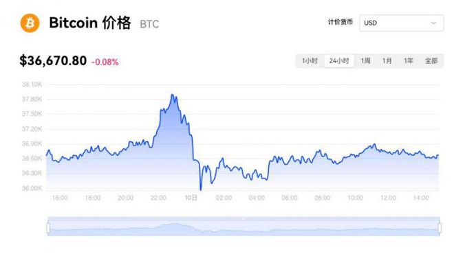 比特币最新价格美元走势图-2024有望翻十倍的低价股