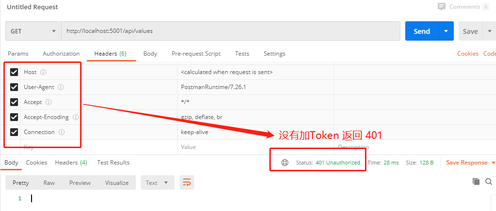 webapi的token验证，webapitoken身份认证