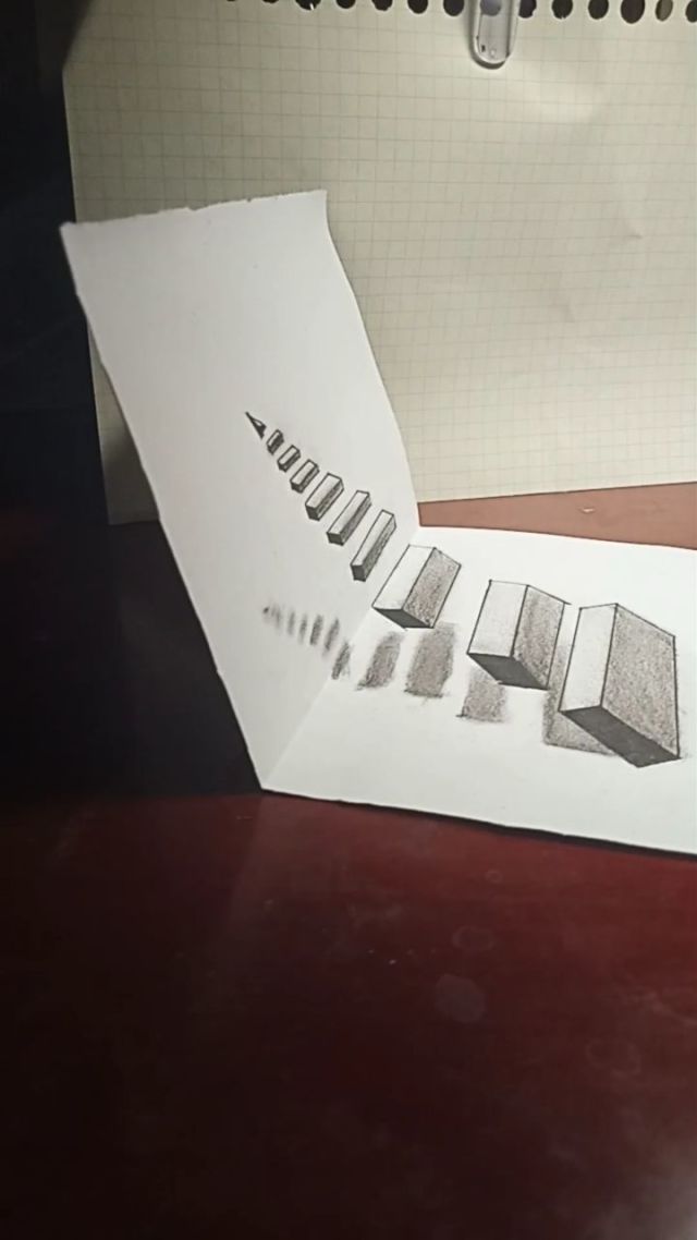 梯子立体画图片，梯子立体画图片怎么画