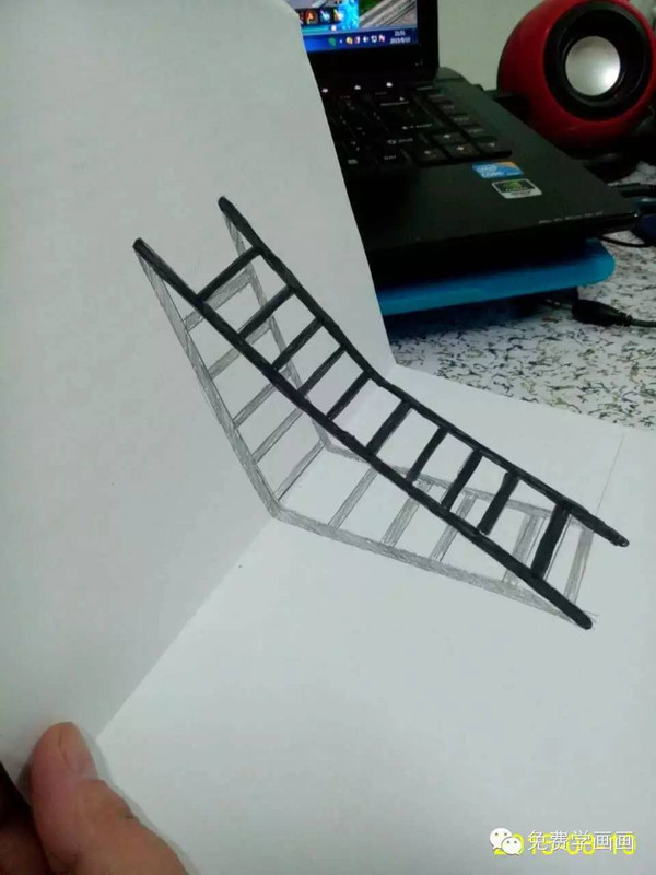 详细阅读:梯子的立体画,梯子立体画怎么画步骤图 梯子的立体画,梯子立体画怎么画步骤图