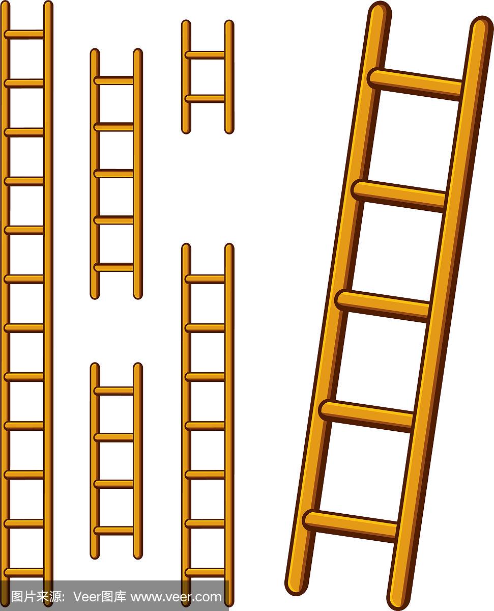 梯子图片卡通画大全，梯子图片卡通画大全可爱