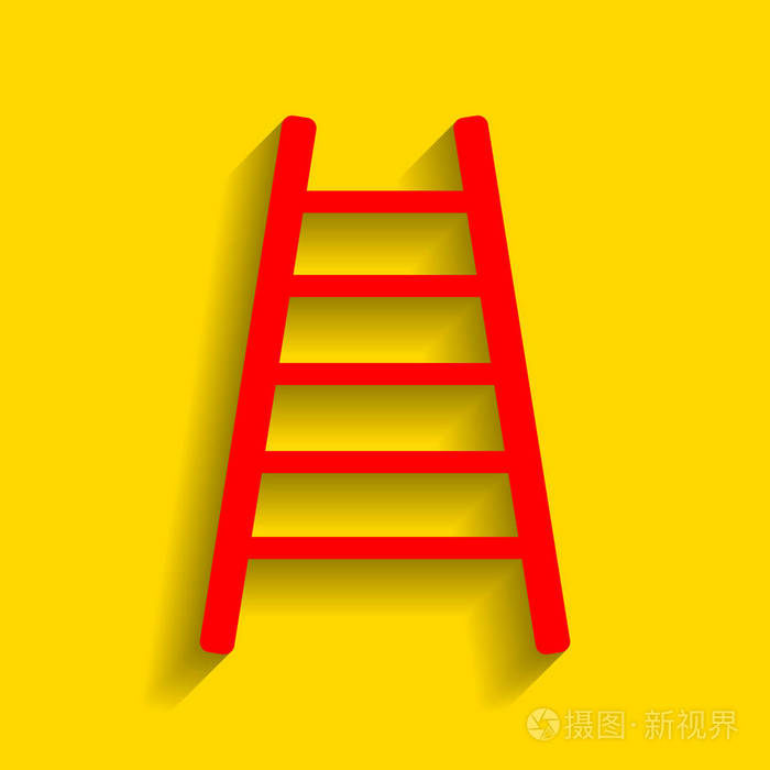 梯子图片卡通图片高清无水印，梯子图片卡通图片高清无水印素材