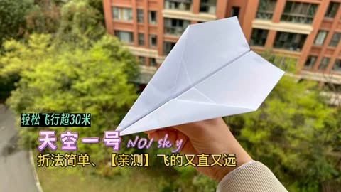 折飞得很远的纸飞机，折飞得很远的纸飞机质量好又简单